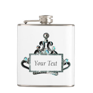 Cantil Flask "Royal Tiara" Personalizado