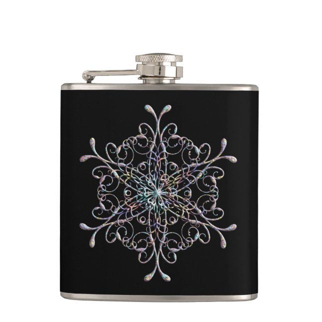 Cantil Flask Snowflake (Frente)