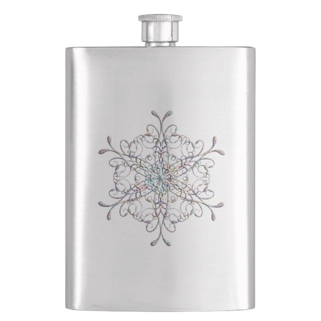 Cantil Flask Snowflake (Frente)