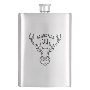Cantil Flask - Stag design 1