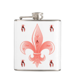 Cantil Fleur De Lis Flask