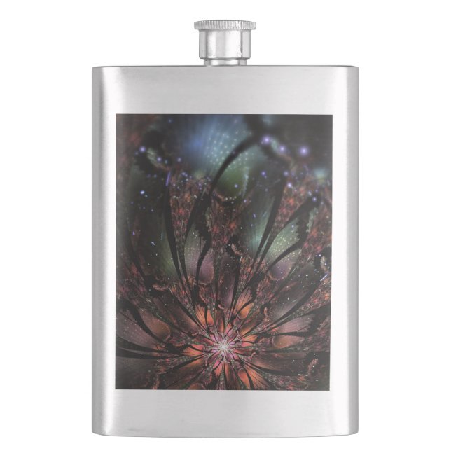 Cantil Flor de fantasia fractal macia e tenra (Frente)