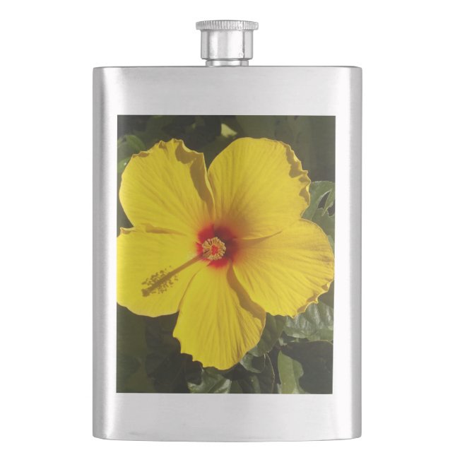 Cantil Flor de Hibiscus Amarelo (Frente)
