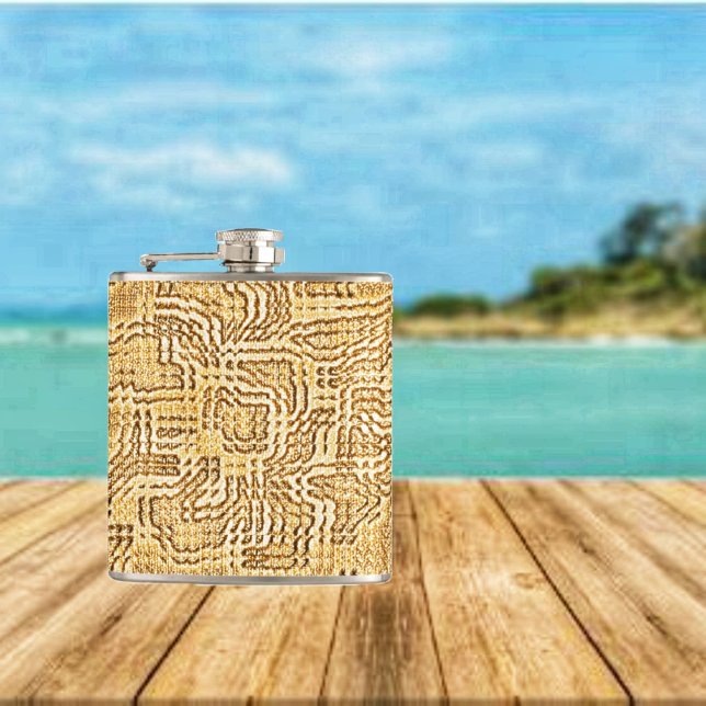 Cantil Flor de Laranjeira (Enjoy your vacation even more, when you choose this Orange Bloom Flask design!)