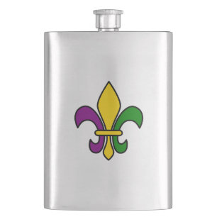Cantil Flor de lis da grama de Mardi