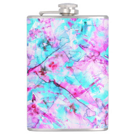 Cantil Flor estilhaçado Um design de luz colorido