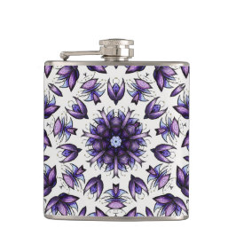 Cantil Flor Mandala Abstrato Kaleidoscópico Padrão