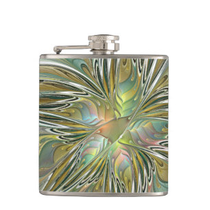 Cantil Floral Fantasy Moderna Arte Fractal Flor Com Doura