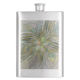 Cantil Floral Fantasy Moderna Flor De Arte Fractal Com Do