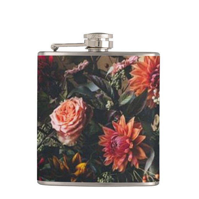 Cantil Floral Flask - Personalizar! (Frente)