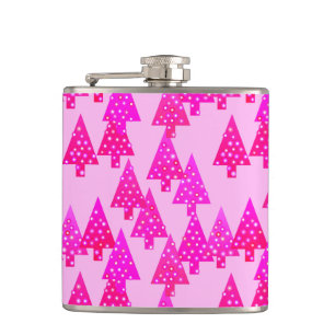 Cantil Flores de Natal modernas - cor-de-rosa fuchsia