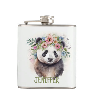 Cantil Flores de Panda Aquarela