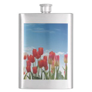 Cantil Flores de Tulipa Vermelha-30247