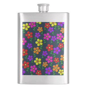 Cantil Flores Multicoloridas Padrão Floral