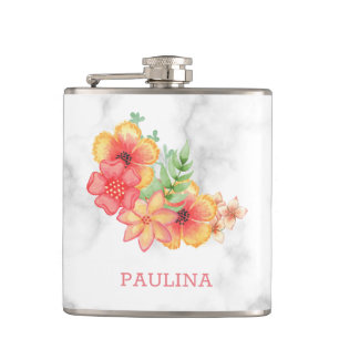 Cantil Flores no mármore