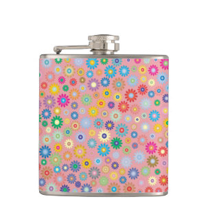 Cantil Flores padrão floral Arte natural rosa