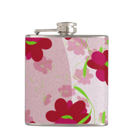 Cantil Flores rosa e vermelha - Floral