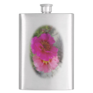 Cantil Flores rosa no sol