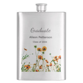 Cantil Flores silvestres amarelas alaranjadas modernas e 