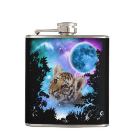 Cantil Floresta da meia-noite do tigre de bebê