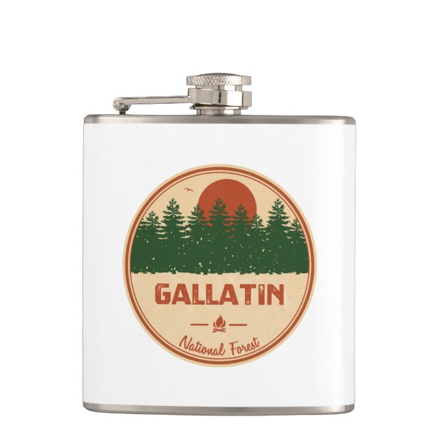 Cantil Floresta Nacional de Gallatin (Frente)