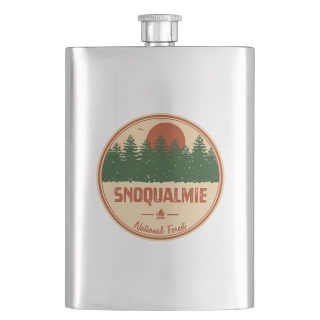 Cantil Floresta Nacional de Snoqualmie (Frente)