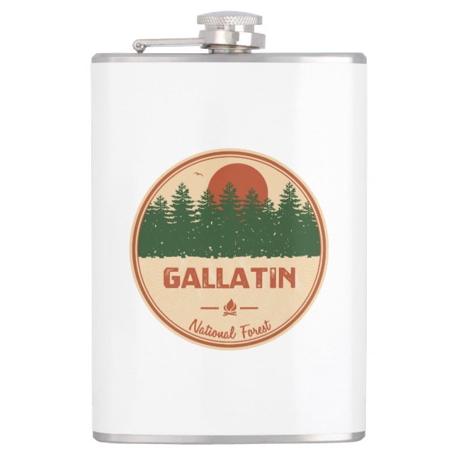 Cantil Floresta Nacional Gallatin (Frente)