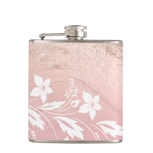 Cantil Flórida elegante de rosa de gradiente moderno (Frente)