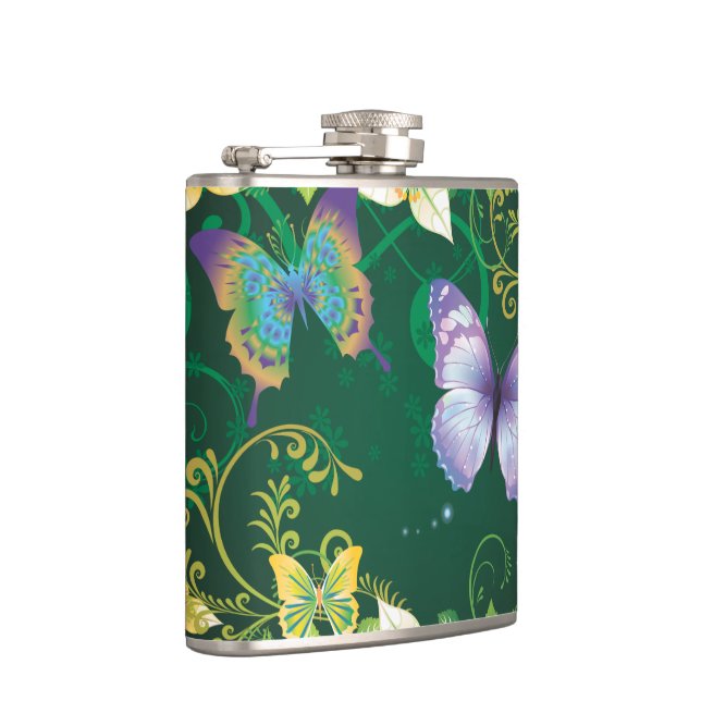 Cantil Flower Decor 4 WrappedFlask (Direita)