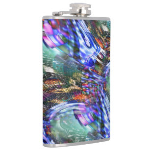 Cantil Flutuação colorida da imagem virtual sobre a nav