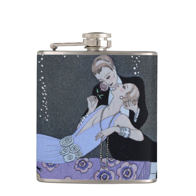 Cantil Fogo, ilustração de "Fetes Galantes" de Pau (Frente)