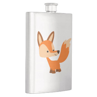 Cantil Folha Clássica de Cartoon Bonito Fox