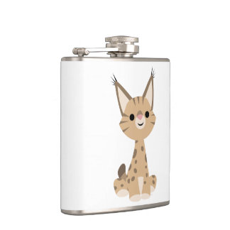 Cantil Folha de Hip do Lynx de Cartoon Cortante