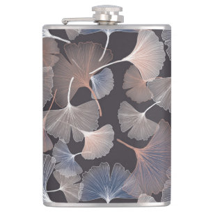 Cantil Folhas de Ginkgo: padrão natural elegante.