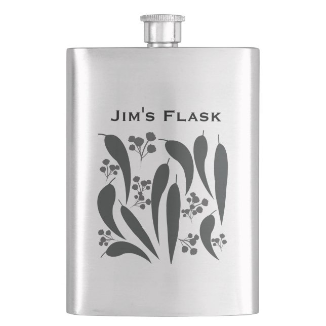 Cantil Folhas de goma e nozes (Frente)