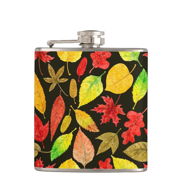 Cantil Folhas de outono cor d'água escura (Frente)