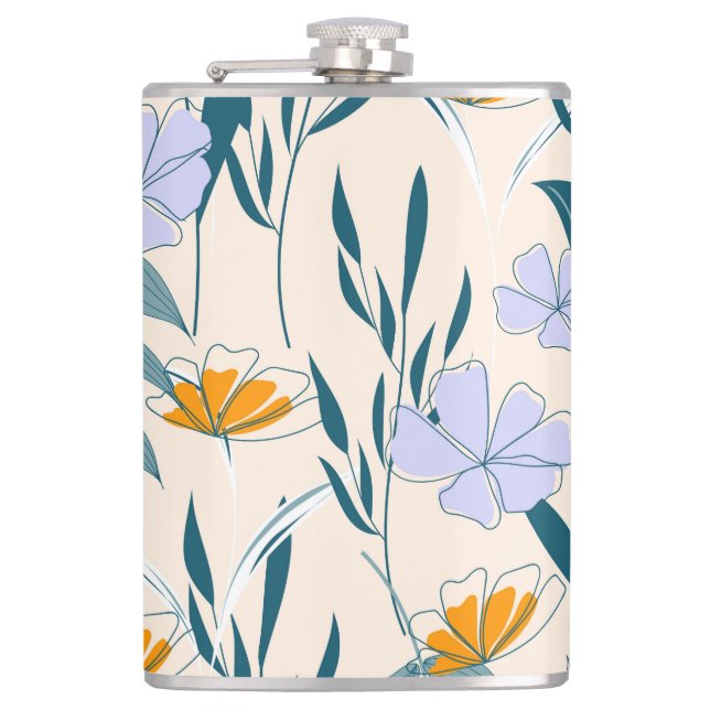 Cantil Folhas Tropicais: Fundo Abstrato fascinável. (Frente)