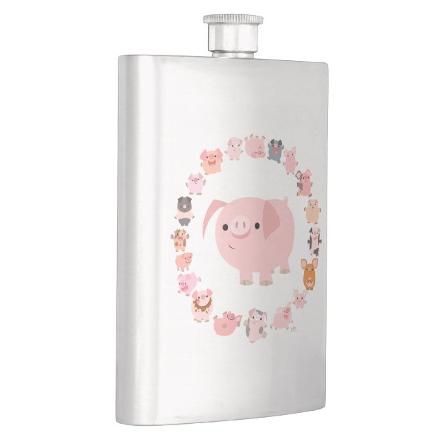 Cantil Folheto Clássico Pig Mandala (Direita)