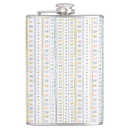 Cantil Folk escandinavo Art Sun & Wave Patterno