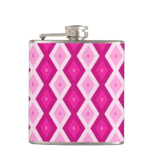 Cantil Formas de diamante fuchsia
