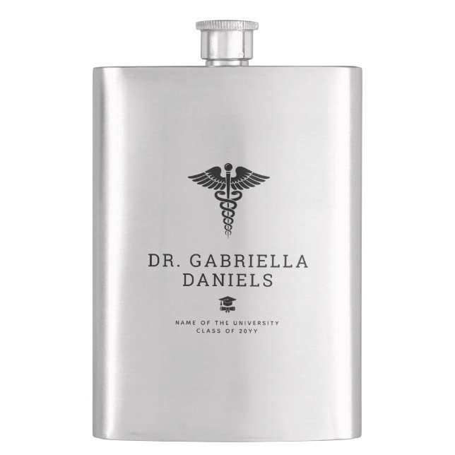 Cantil Formatura Personalizada de Médico de Escola de Med (Frente)
