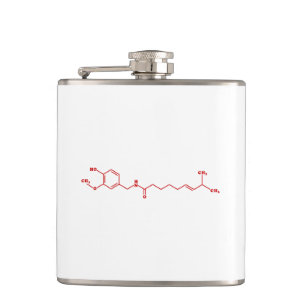 Cantil Fórmula Química Molecular Capsaicina do Pimentão