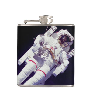Cantil Foto do Astronauta com Mochila a Jato em Caminhada
