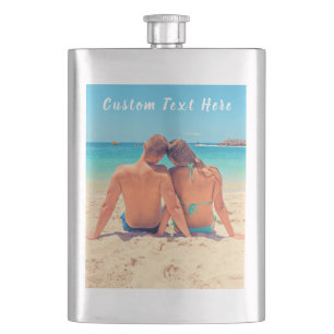 Cantil Foto e texto personalizados - seu próprio Design