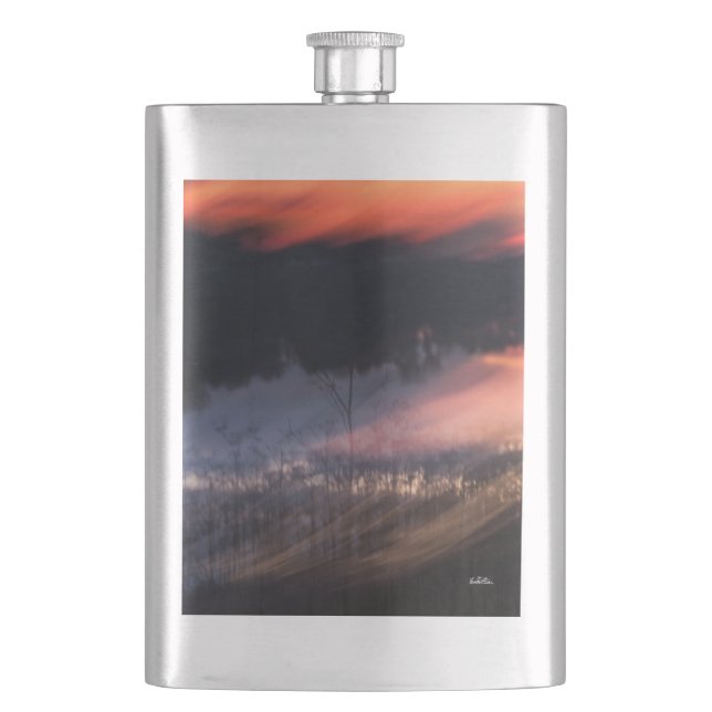 Cantil fotografia abstracta deitar de sol (Frente)