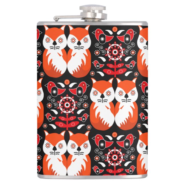 Cantil Fox and Nature Nordic FolArt (Frente)