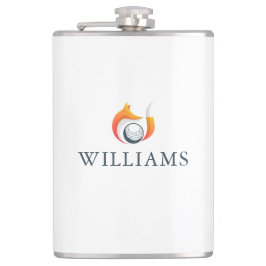 Cantil Fox Moderna E Bola De Golfe Nome Personalizado