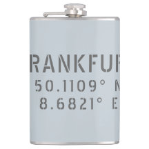 Frankfurt Alemanha Latitude Longitude