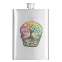 Frasco Árvore da Vida da Floresta