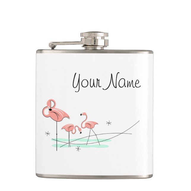 Cantil Frasco com três nomes para o Oceano Flamingo (Frente)